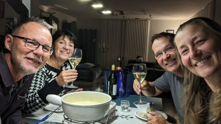 Bei Brigitte & Roland  zu Hause 🫕