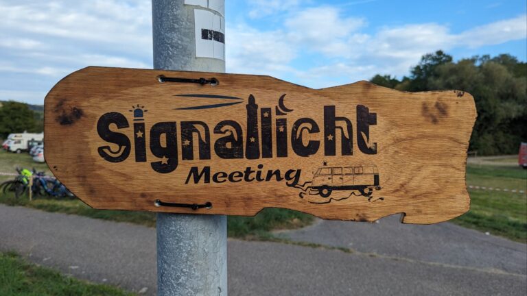 Signallicht-Treffen Samstag