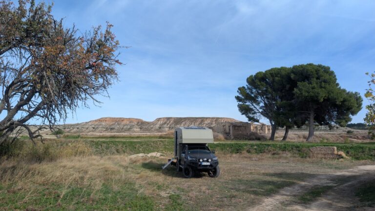 Nachtplatz am Canal de Tauste